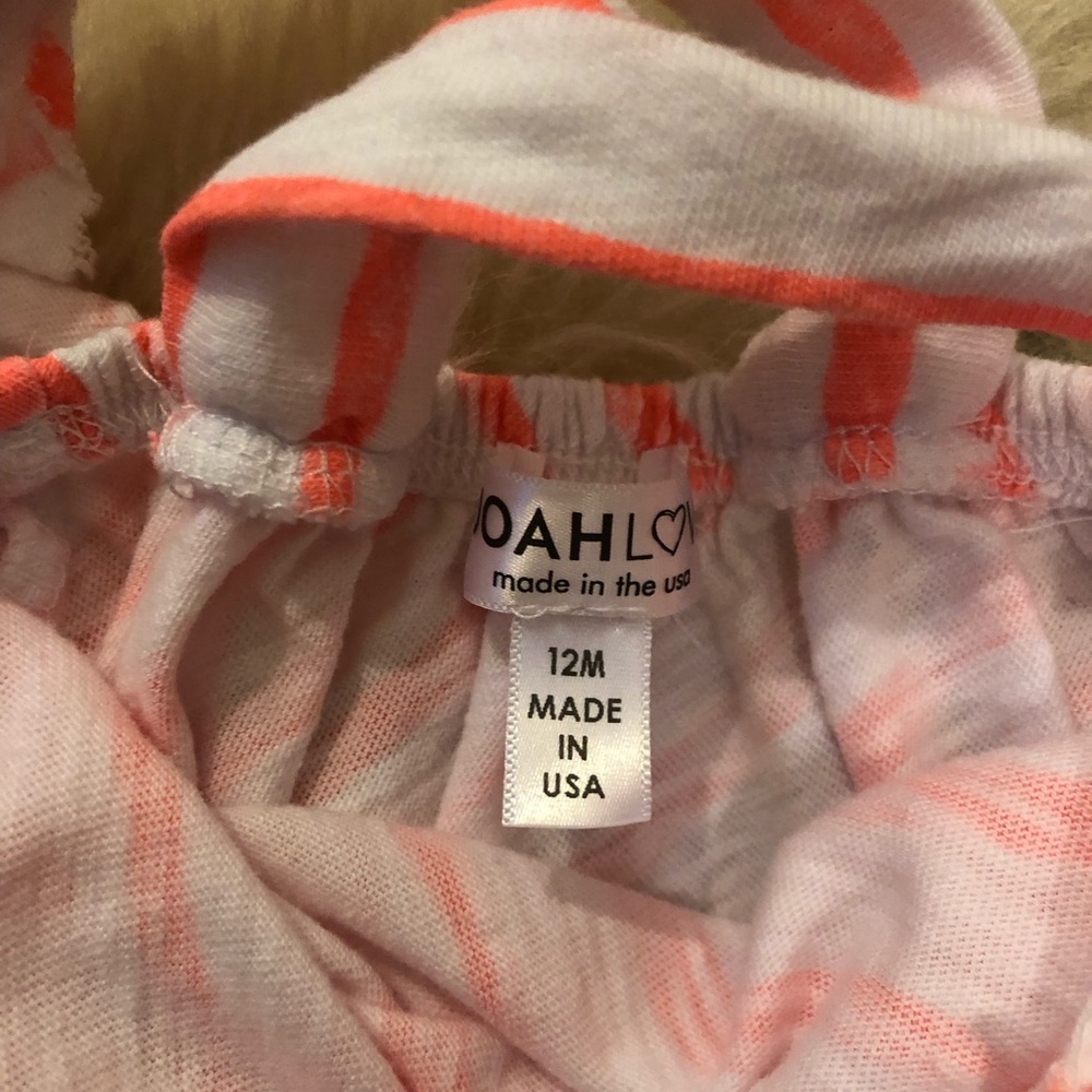 Joah Love Striped Onesie - Picture 6 of 8